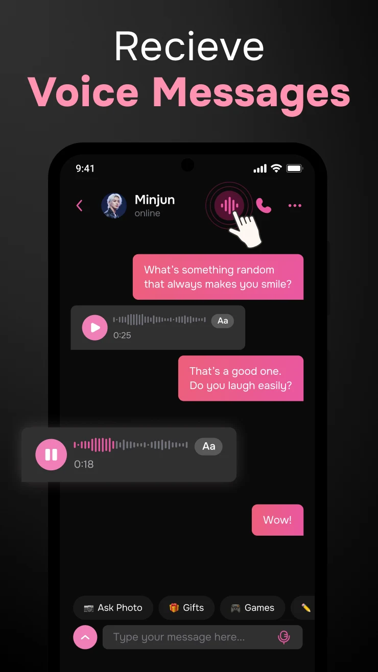AIBoy - Virtual AI Boyfriend screenshot